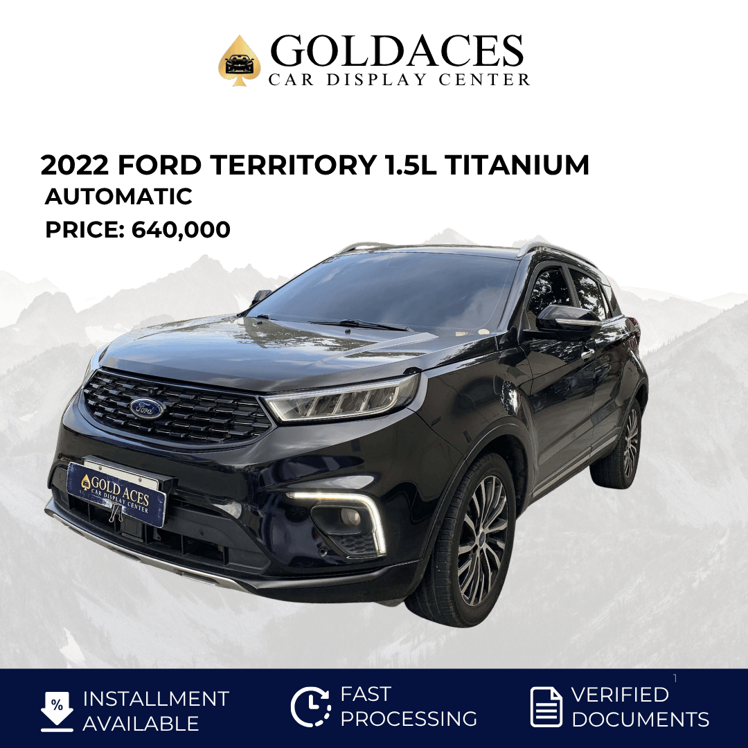 2022 FORD TERRITORY 1.5L TITANIUM AUTOMATIC TRANSMISSION (39TKMS ONLY!) Gold Aces Car Display Center