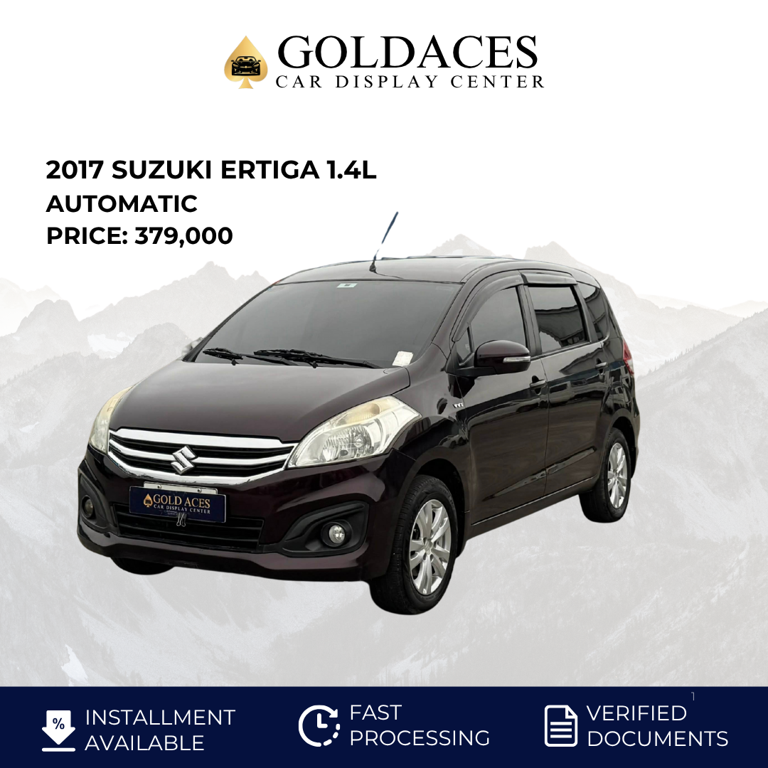 2017 SUZUKI ERTIGA 1.4L AUTOMATIC TRANSMISSION SUZUKI