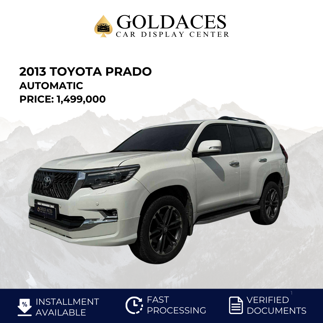 2013 TOYOTA PRADO 4.0L GAS 4X4 AUTOMATIC TRANSMISSION (59T KMS ONLY!) TOYOTA