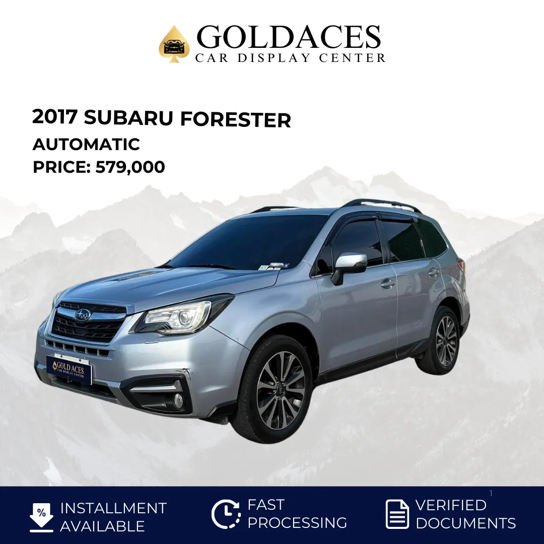 2017 SUBARU FORESTER 2.5L GAS AUTOMATIC TRANSMISSION - Gold Aces Car Display Center