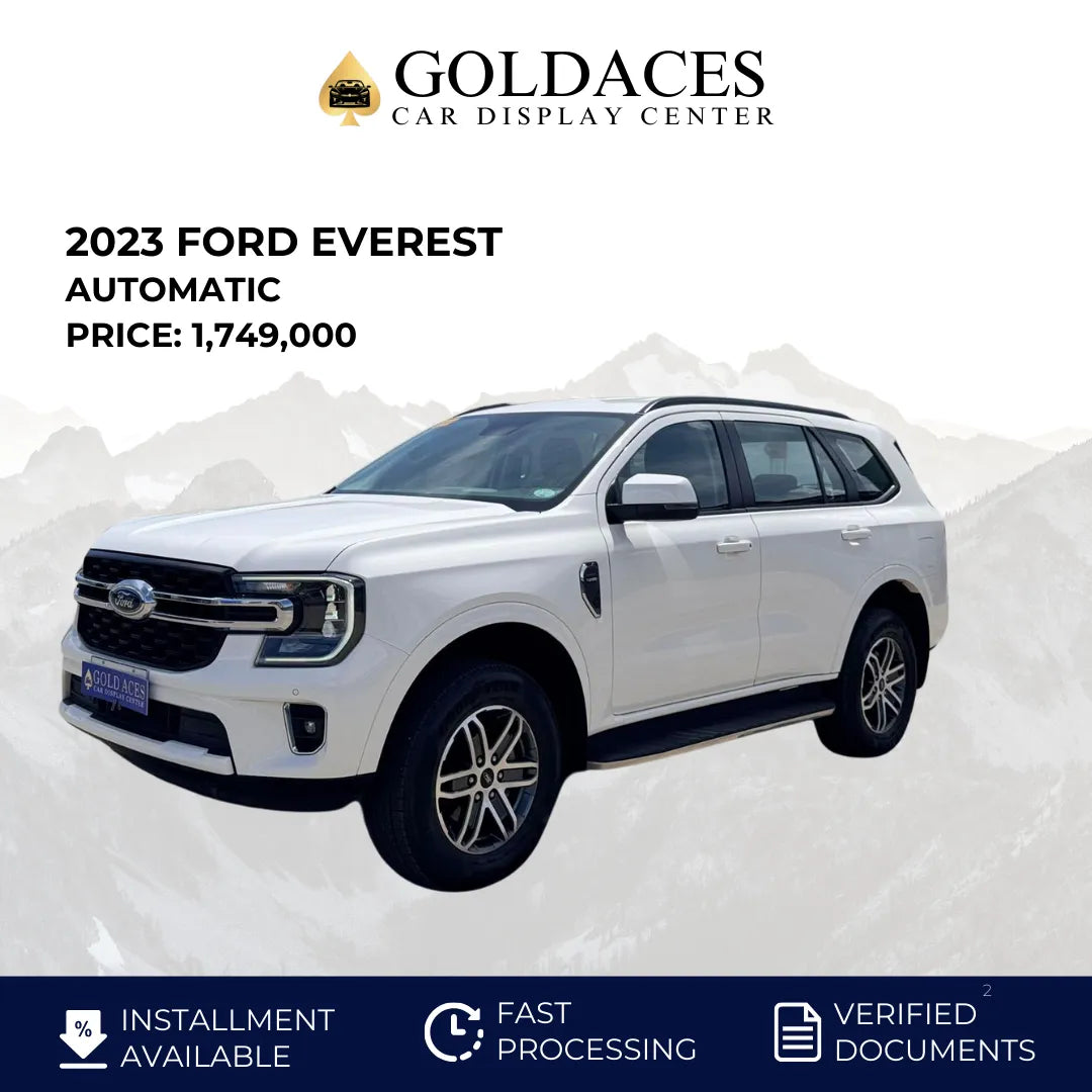2023 FORD EVEREST LIMITED TURBO 2.0L DSL 4X2 AUTOMATIC TRANSMISSION (7T KMS ONLY!) - Gold Aces Car Display Center