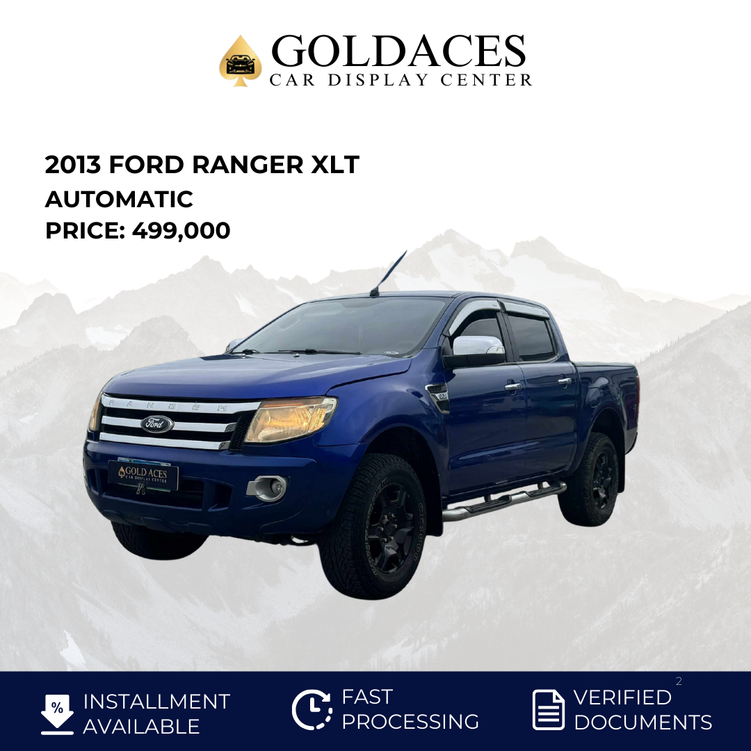 2013 FORD RANGER XLT 2.2L 4X2 DSL MANUAL TRANSMISSION Gold Aces Car Display Center