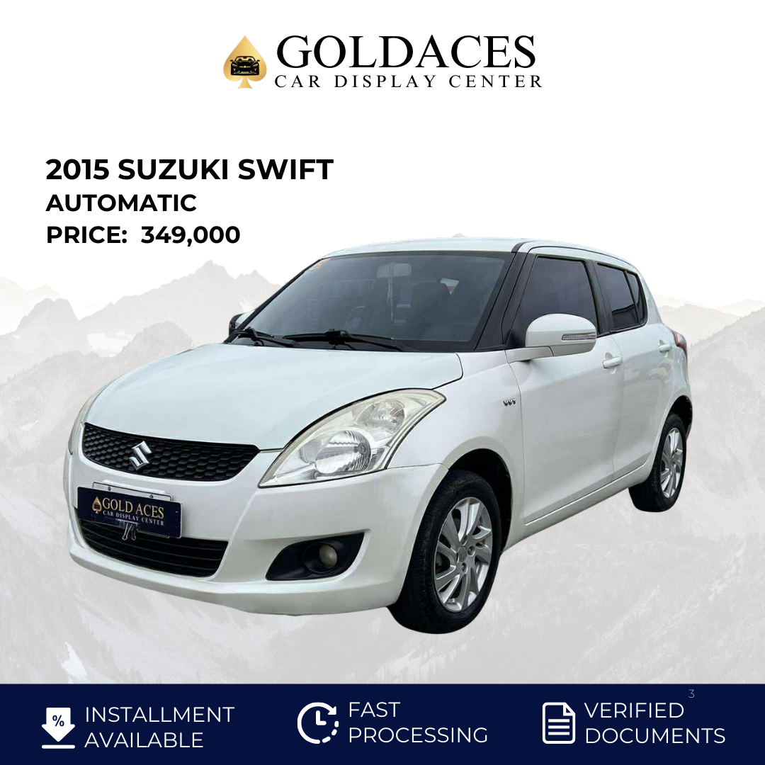 2015 SUZUKI SWIFT 1.2L AUTOMATIC TRANSMISSION Gold Aces Car Display Center