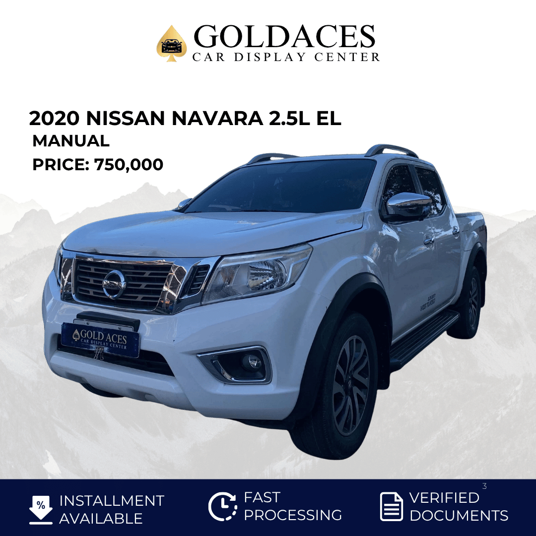 2020 NISSAN NAVARA 2.5L EL 4X2 MANUAL TRANSMISSION Gold Aces Car Display Center
