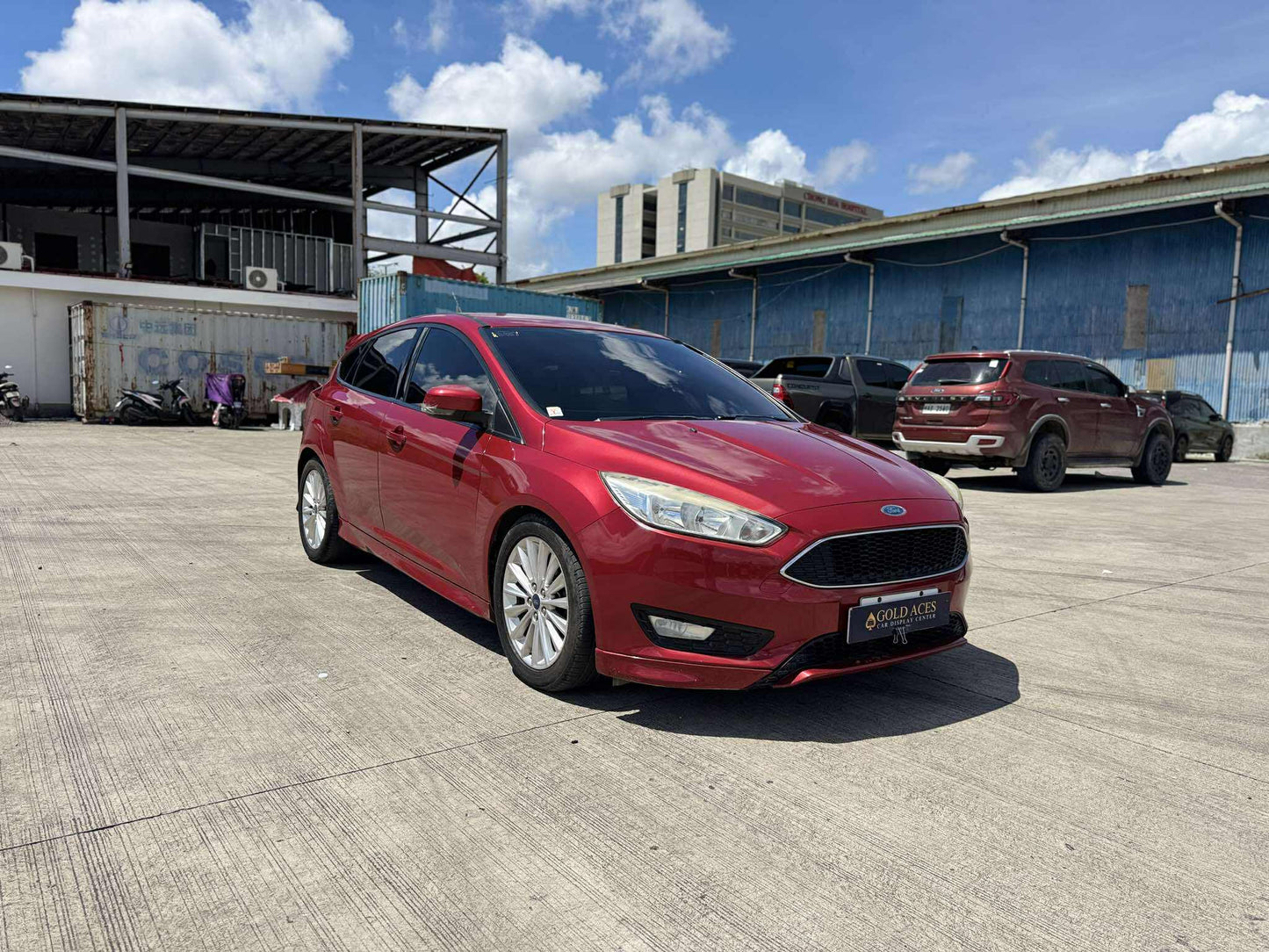 2016 FORD FOCUS 1.0L ECOBOOST AUTOMATIC TRANSMISSION Gold Aces Car Display Center