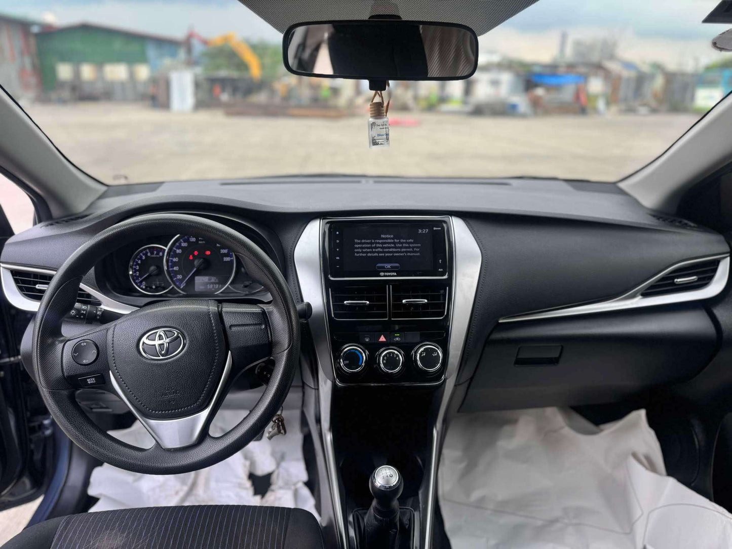 2019 TOYOTA VIOS E 1.3L MANUAL TRANSMISSION Gold Aces Car Display Center