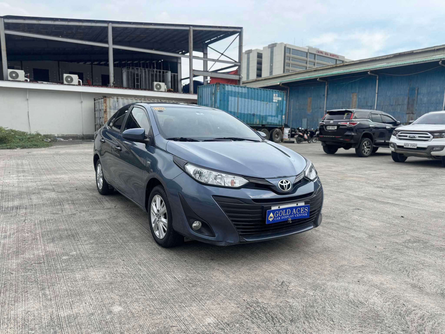 2019 TOYOTA VIOS E 1.3L MANUAL TRANSMISSION Gold Aces Car Display Center