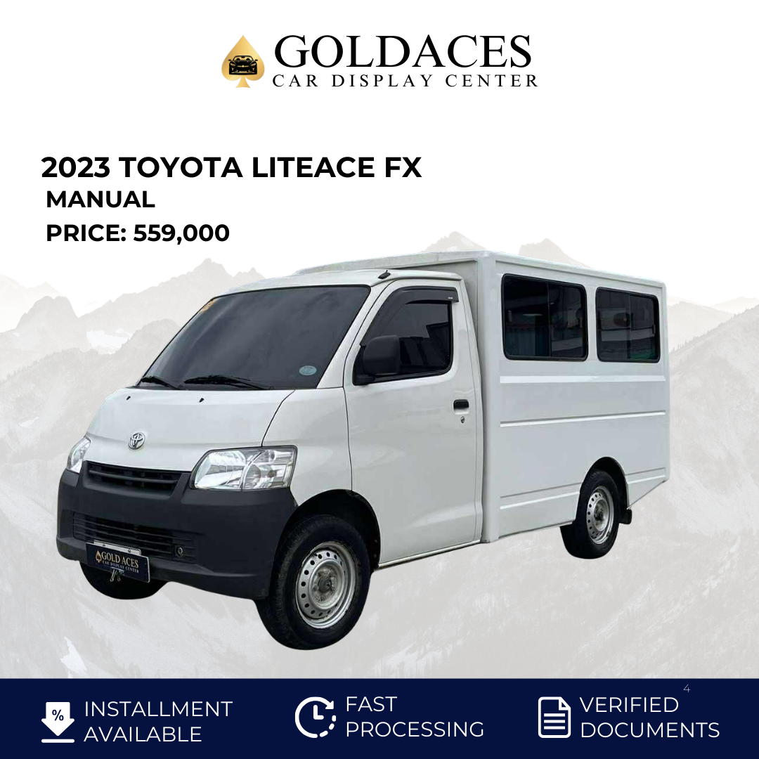 2023 TOYOTA LITEACE FX 1.5L MANUAL TRANSMISSION Gold Aces Car Display Center