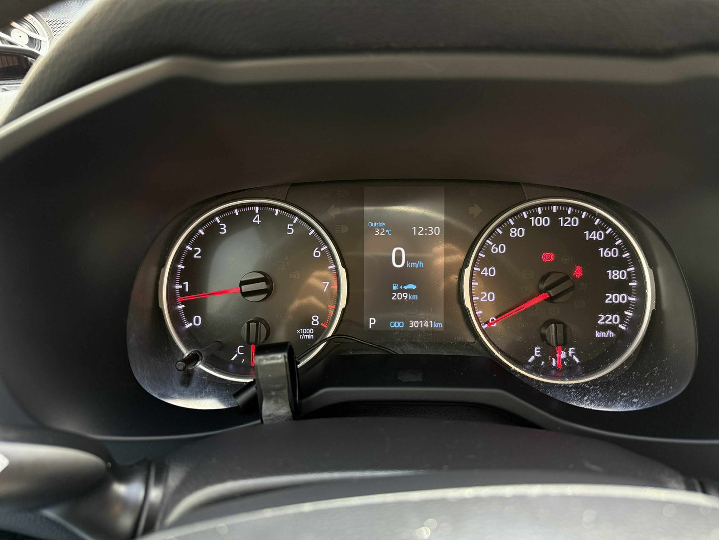 2019 TOYOTA RAV 4 2.5L AUTOMATIC TRANSMISSION Gold Aces Car Display Center