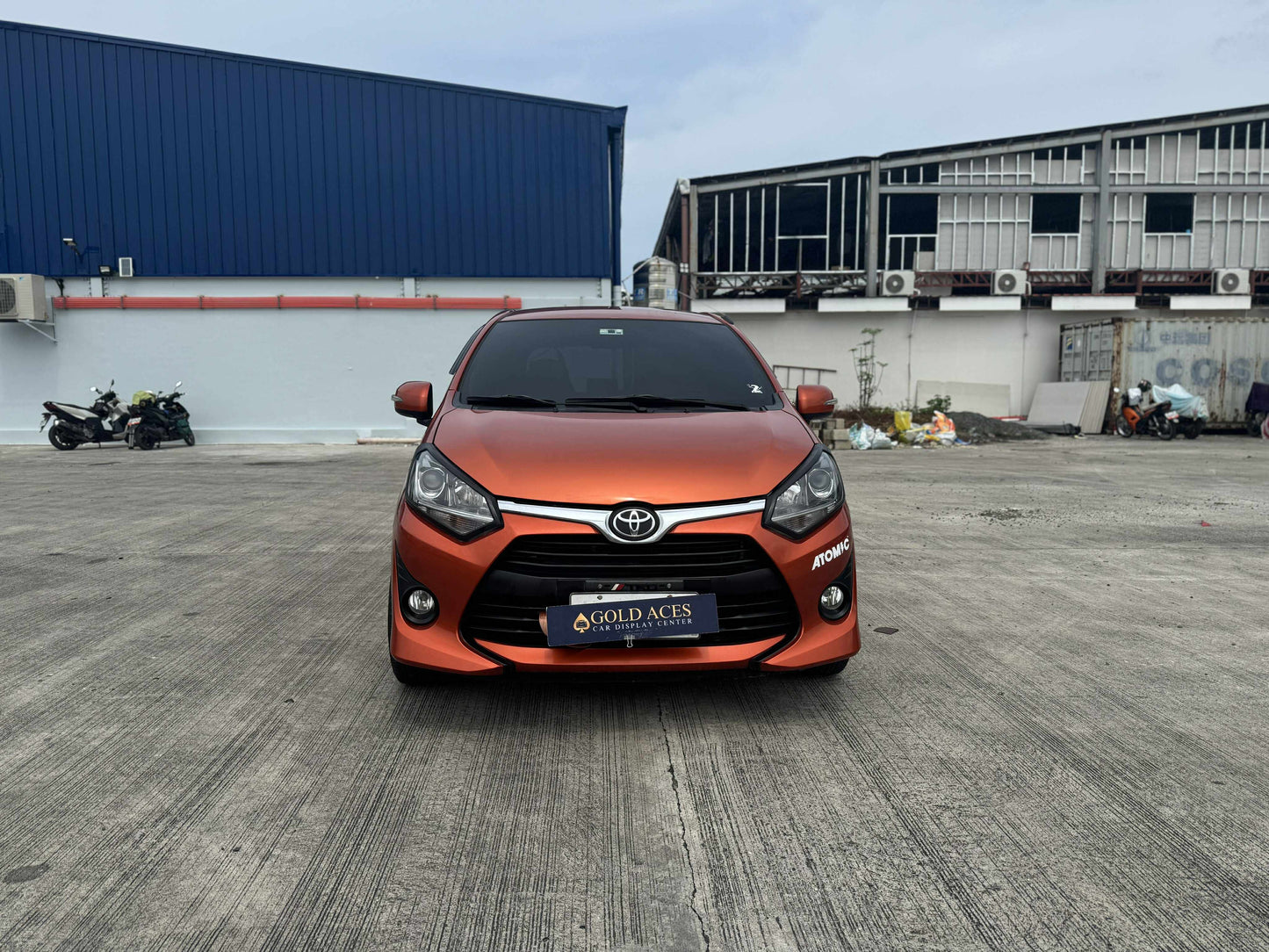 2020 TOYOTA WIGO G 1.0L MANUAL TRANSMISSION (39T KMS ONLY!) Gold Aces Car Display Center