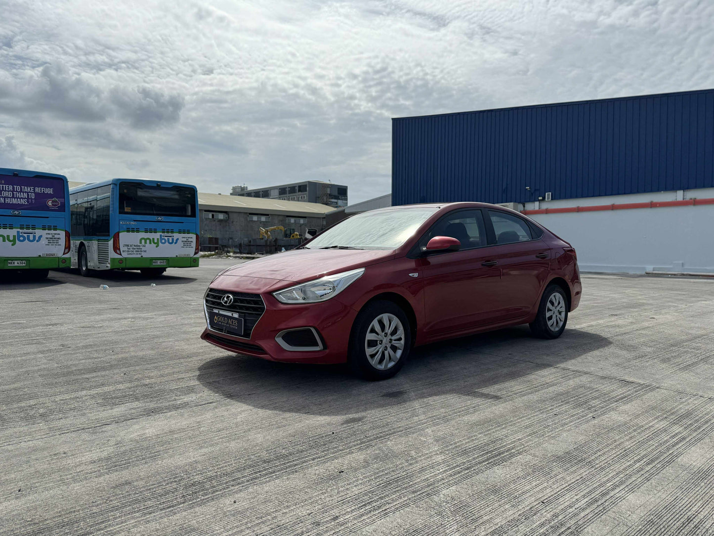 2020 HYUNDAI ACCENT 1.4L GL MANUAL TRANSMISSION Gold Aces Car Display Center