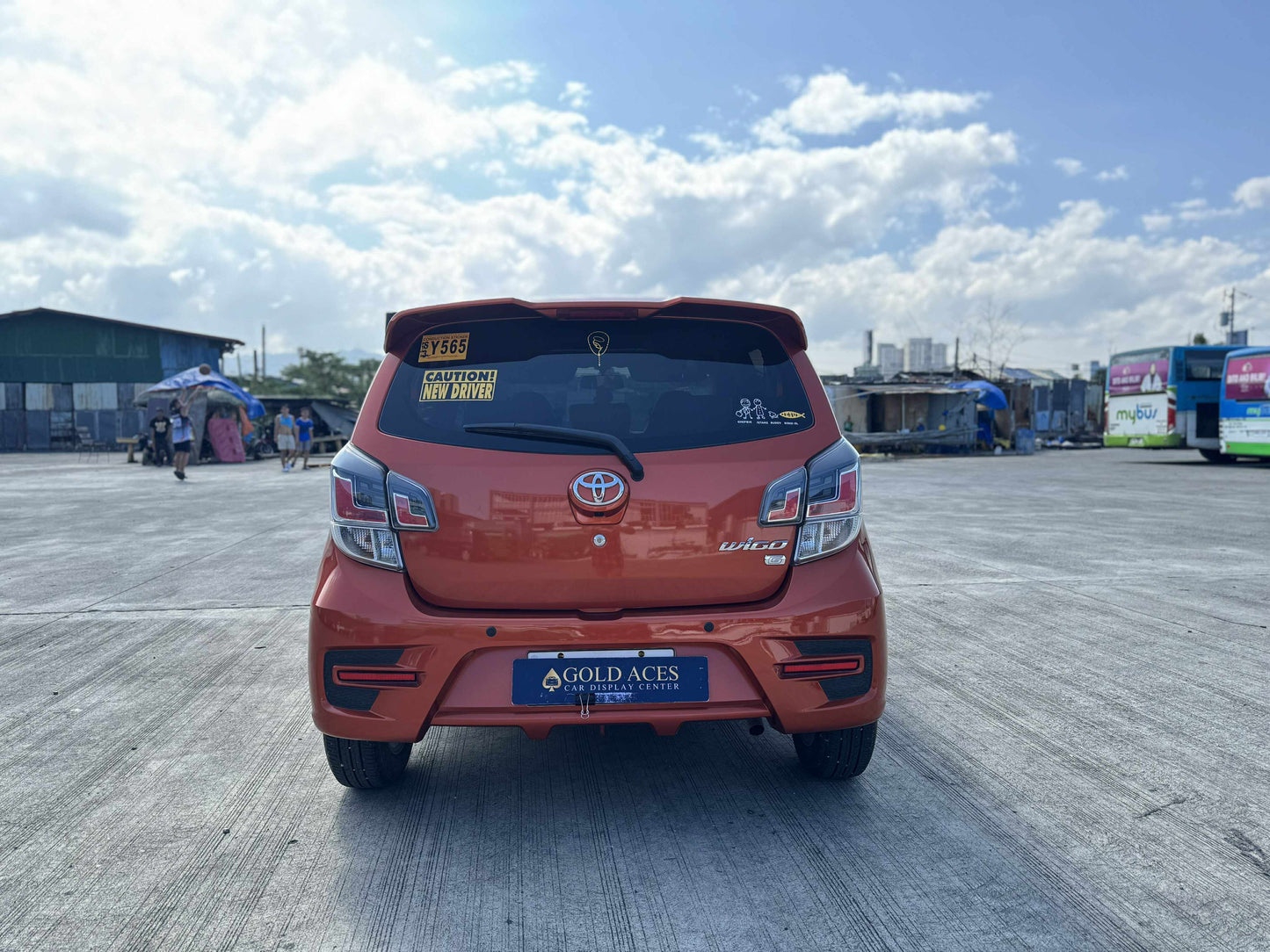 2022 TOYOTA WIGO G 1.0L AUTOMATIC TRANSMISSION (5T KMS ONLY!) Gold Aces Car Display Center