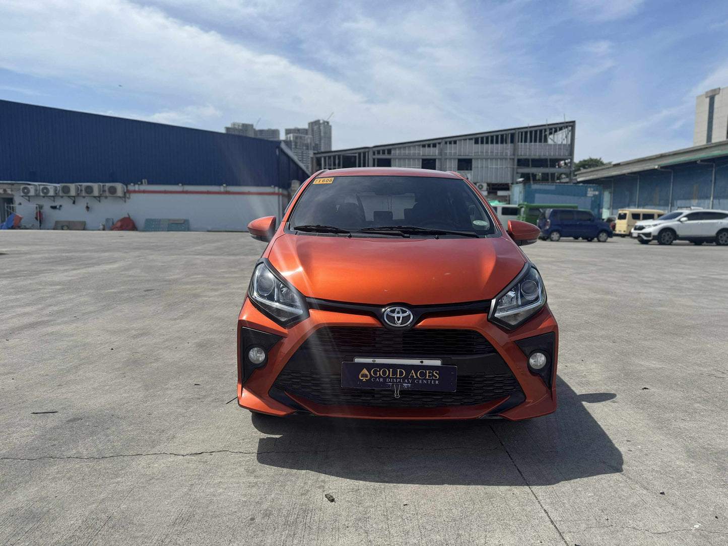 2021 TOYOTA WIGO G 1.0L AUTOMATIC TRANSMISSION (21T KMS ONLY!) Gold Aces Car Display Center