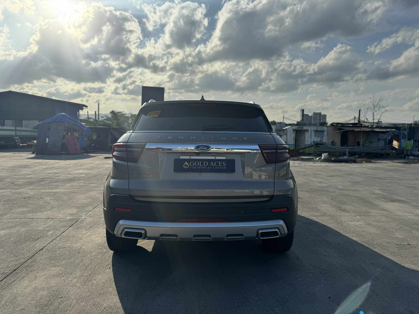 2022 FORD TERRITORY 1.5L TITANIUM AUTOMATIC TRANSMISSION (23T KMS ONLY!) Gold Aces Car Display Center