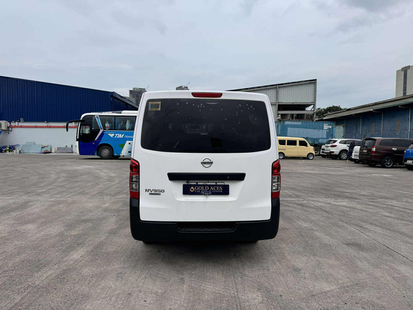 2020 NISSAN NV350 URVAN 2.5L MANUAL TRANSMISSION NISSAN