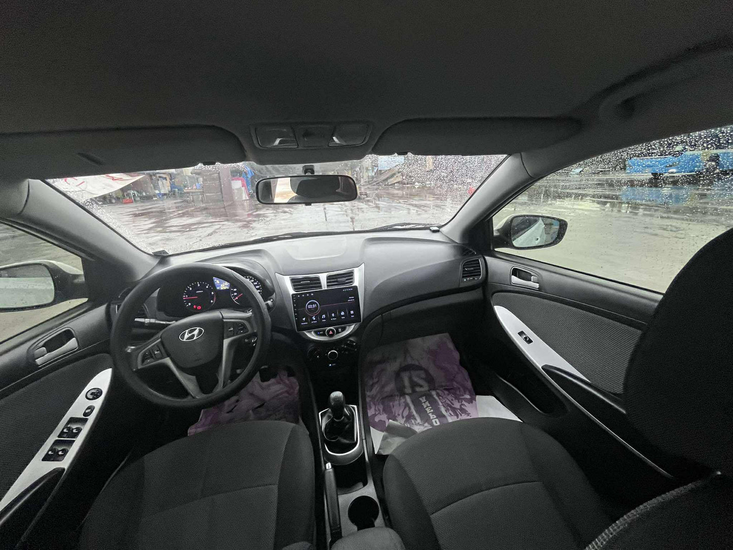 2014 HYUNDAI ACCENT 1.6L HB MANUAL TRANSMISSION HYUNDAI