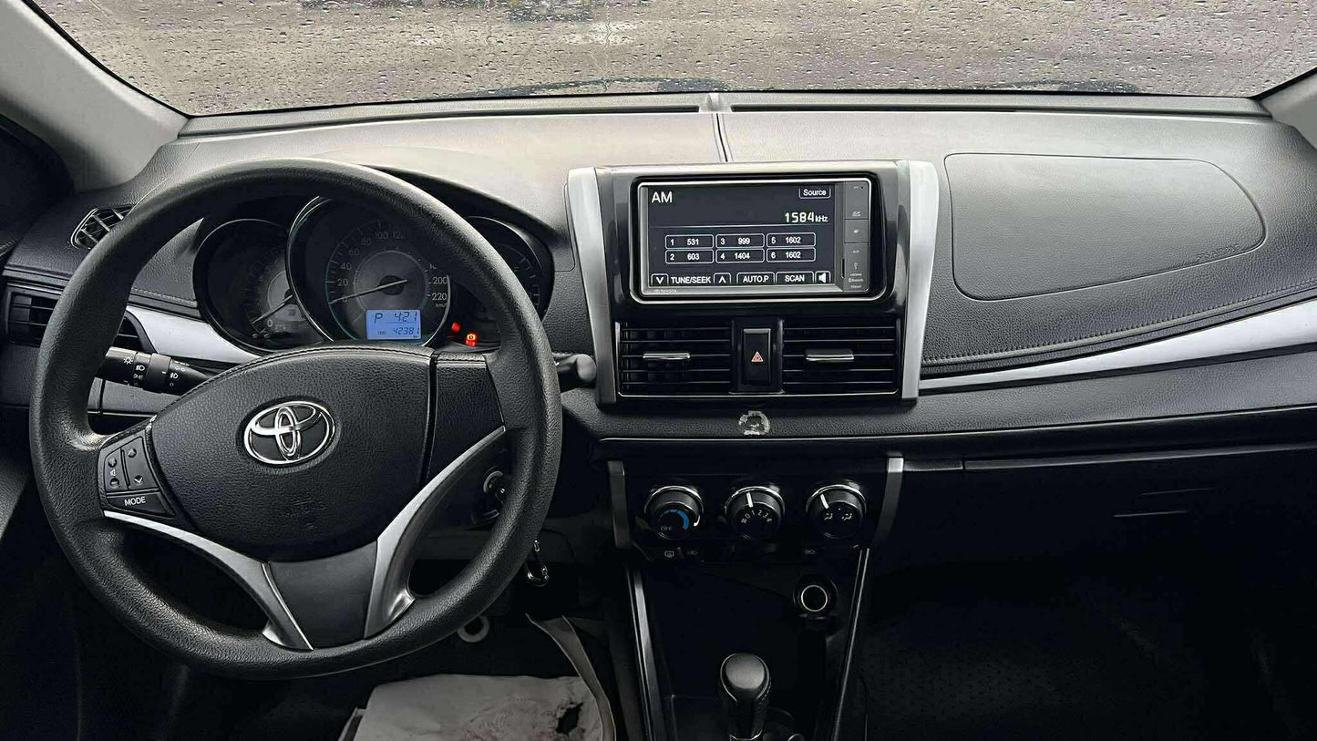 2018 TOYOTA VIOS 1.3L E AUTOMATIC TRANSMISSION Gold Aces Car Display Center