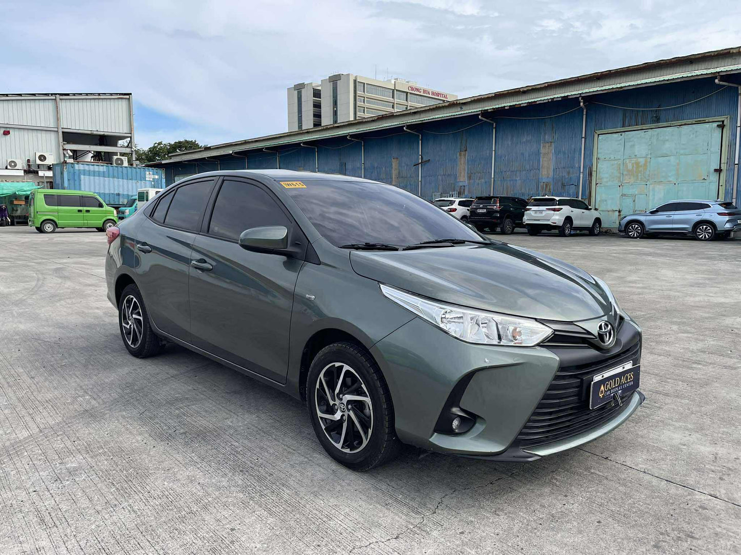 2022 TOYOTA VIOS 1.3L E MANUAL TRANSMISSION Gold Aces Car Display Center