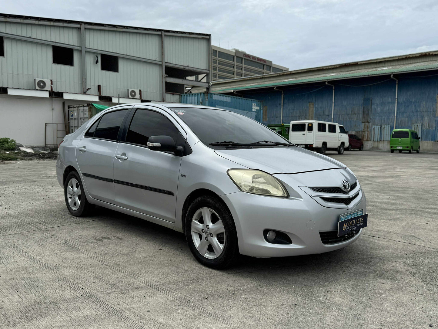 2007 TOYOTA VIOS 1.5L G MANUAL TRANSMISSION Gold Aces Car Display Center