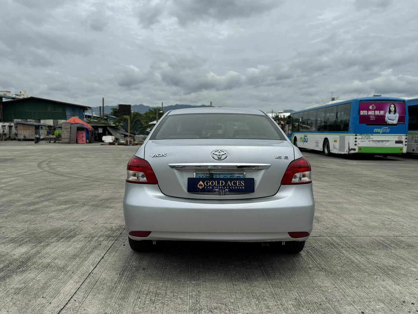 2007 TOYOTA VIOS 1.5L G MANUAL TRANSMISSION Gold Aces Car Display Center