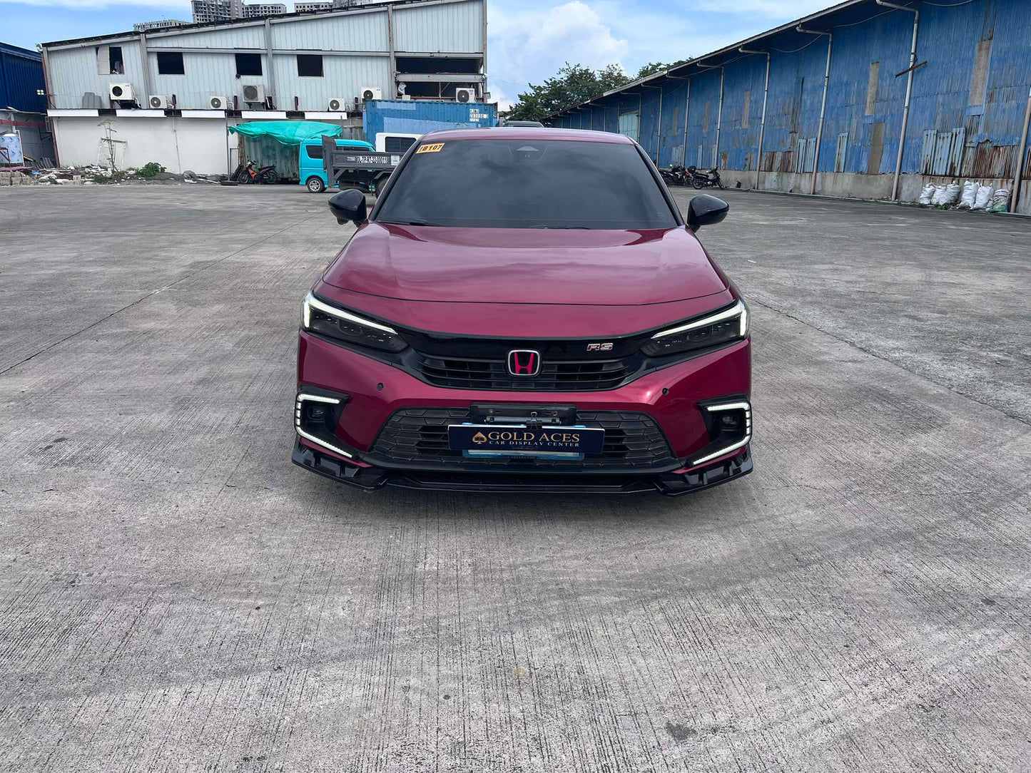 2022 HONDA CIVIC 1.5L RS TURBO AUTOMATIC TRANSMISSION Gold Aces Car Display Center