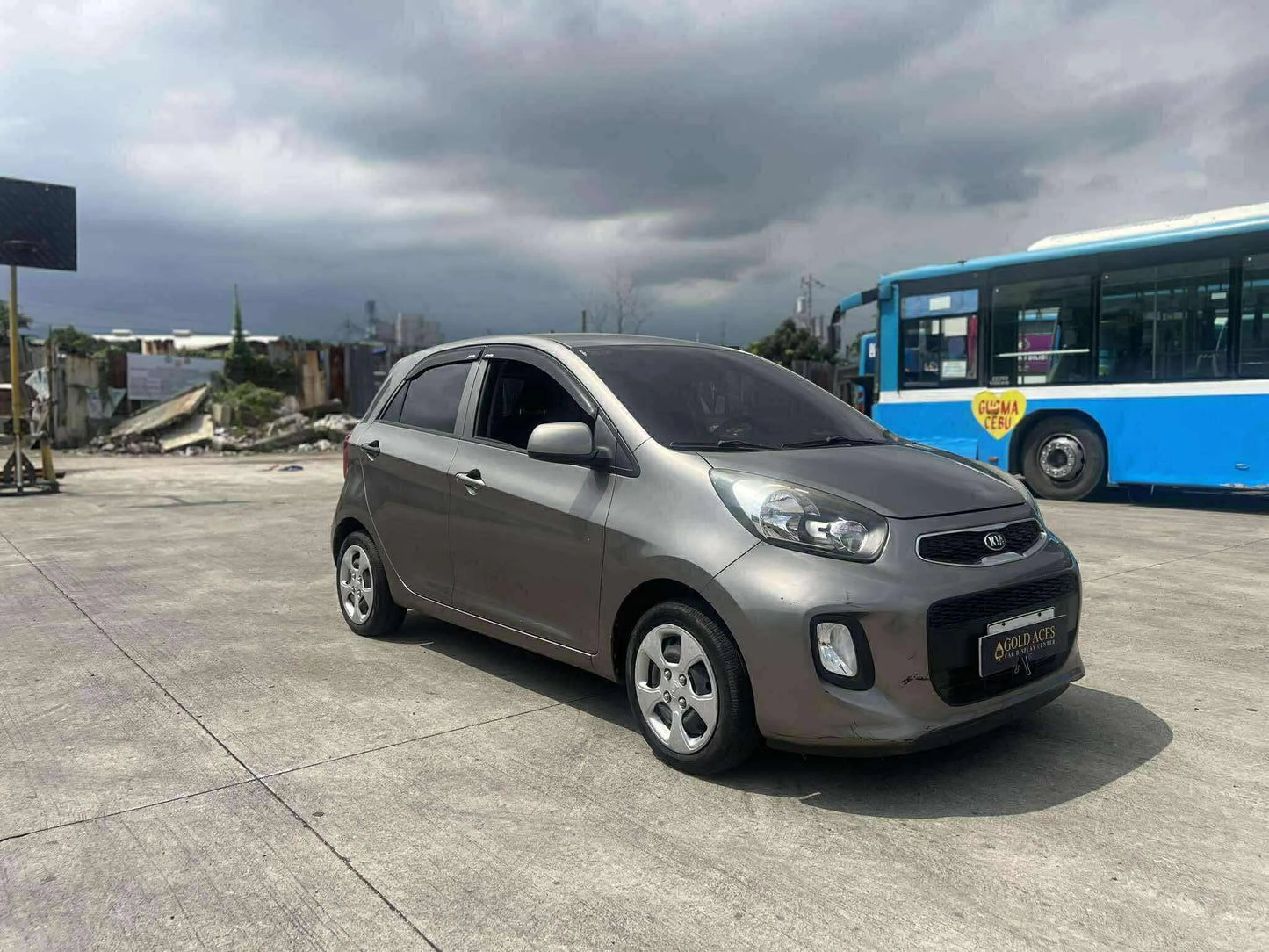 2016 KIA PICANTO 1.2L EX AUTOMATIC TRANSMISSION Gold Aces Car Display Center