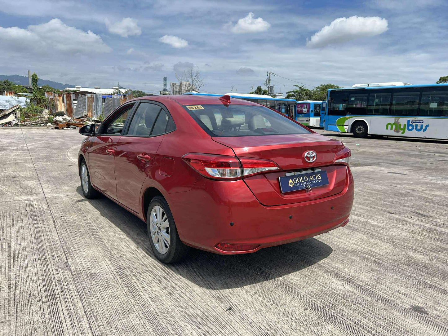 2021 TOYOTA VIOS 1.3L XLE AUTOMATIC TRANSMISSION Gold Aces Car Display Center