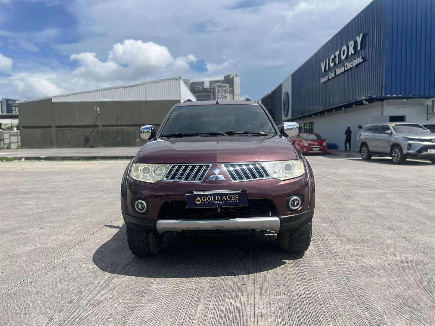 2012 MITSUBISHI MONTERO SPORTS GLS 2.5L DSL AUTOMATIC TRANSMISSION Gold Aces Car Display Center