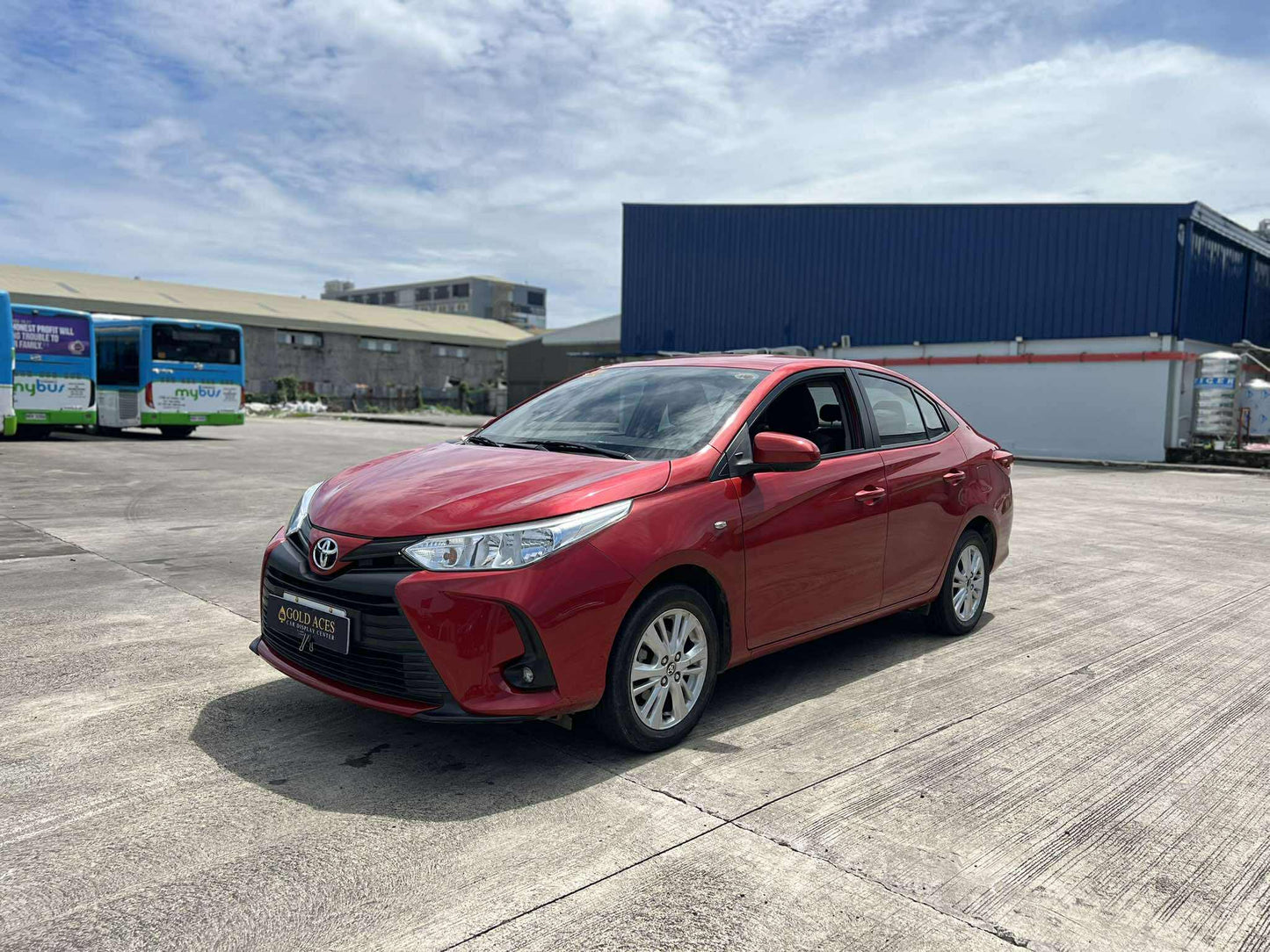 2021 TOYOTA VIOS 1.3L XLE AUTOMATIC TRANSMISSION Gold Aces Car Display Center