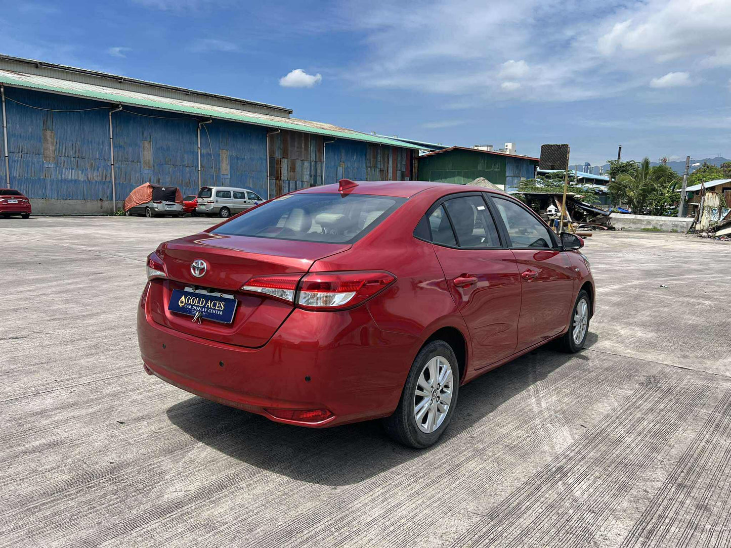 2021 TOYOTA VIOS 1.3L XLE AUTOMATIC TRANSMISSION Gold Aces Car Display Center