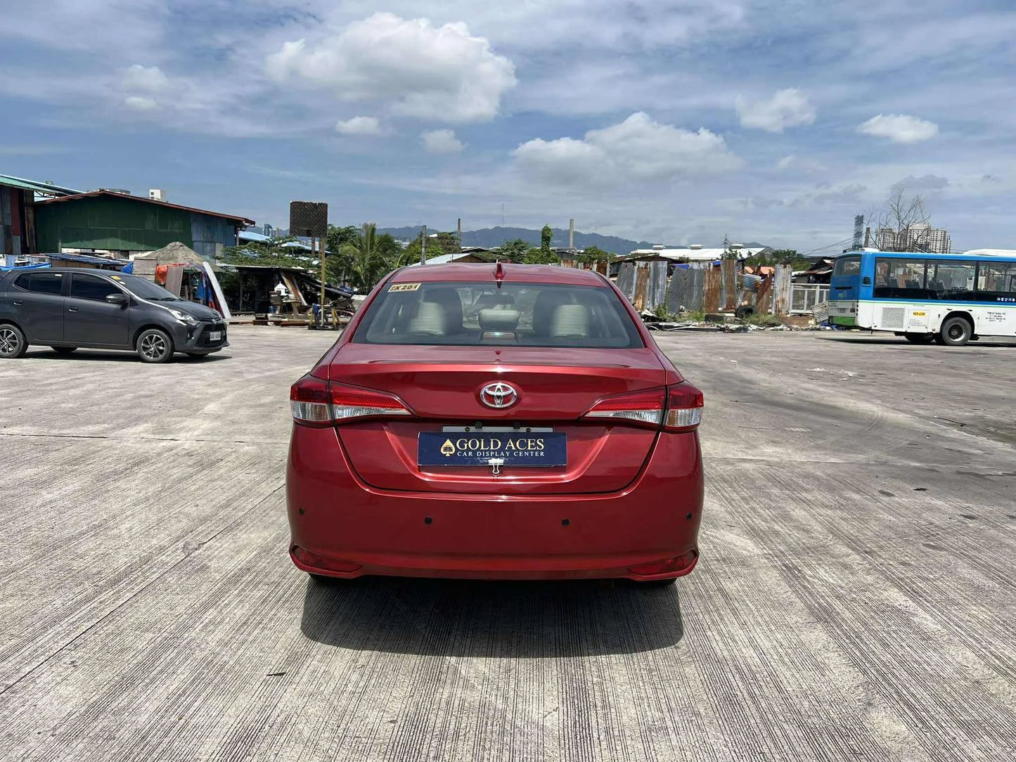 2021 TOYOTA VIOS 1.3L XLE AUTOMATIC TRANSMISSION Gold Aces Car Display Center