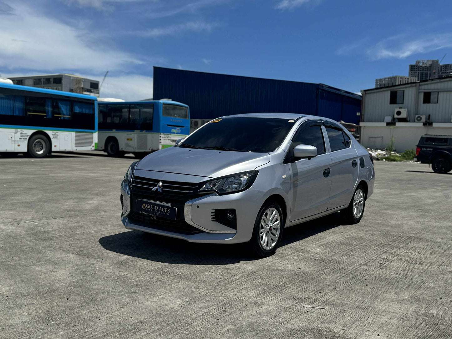 2023 MITSUBISHI MIRAGE G4 GLX 1.2L AUTOMATIC TRANSMISSION Gold Aces Car Display Center