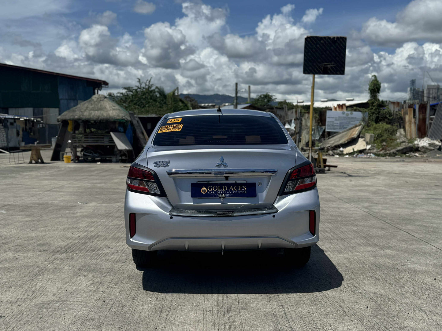 2023 MITSUBISHI MIRAGE G4 GLX 1.2L AUTOMATIC TRANSMISSION Gold Aces Car Display Center