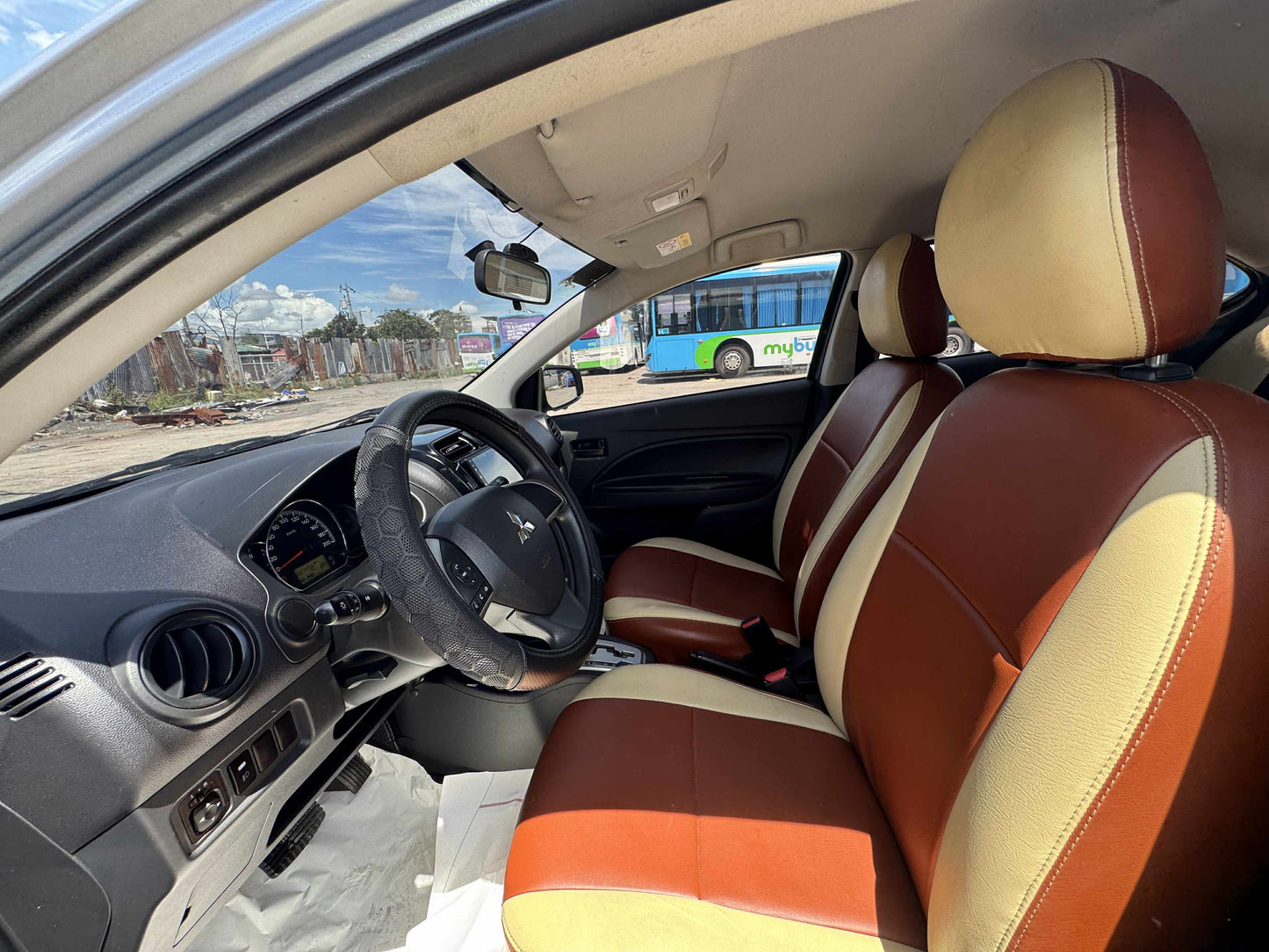 2023 MITSUBISHI MIRAGE G4 GLX 1.2L AUTOMATIC TRANSMISSION Gold Aces Car Display Center