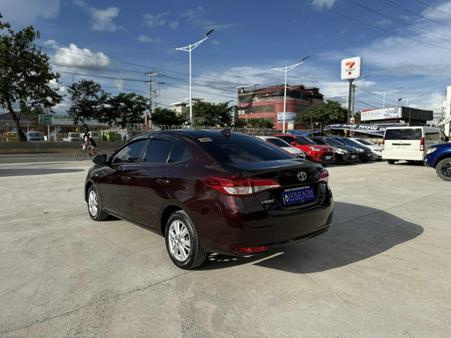 2020 TOYOTA VIOS 1.3L XLE MANUAL TRANSMISSION Gold Aces Car Display Center
