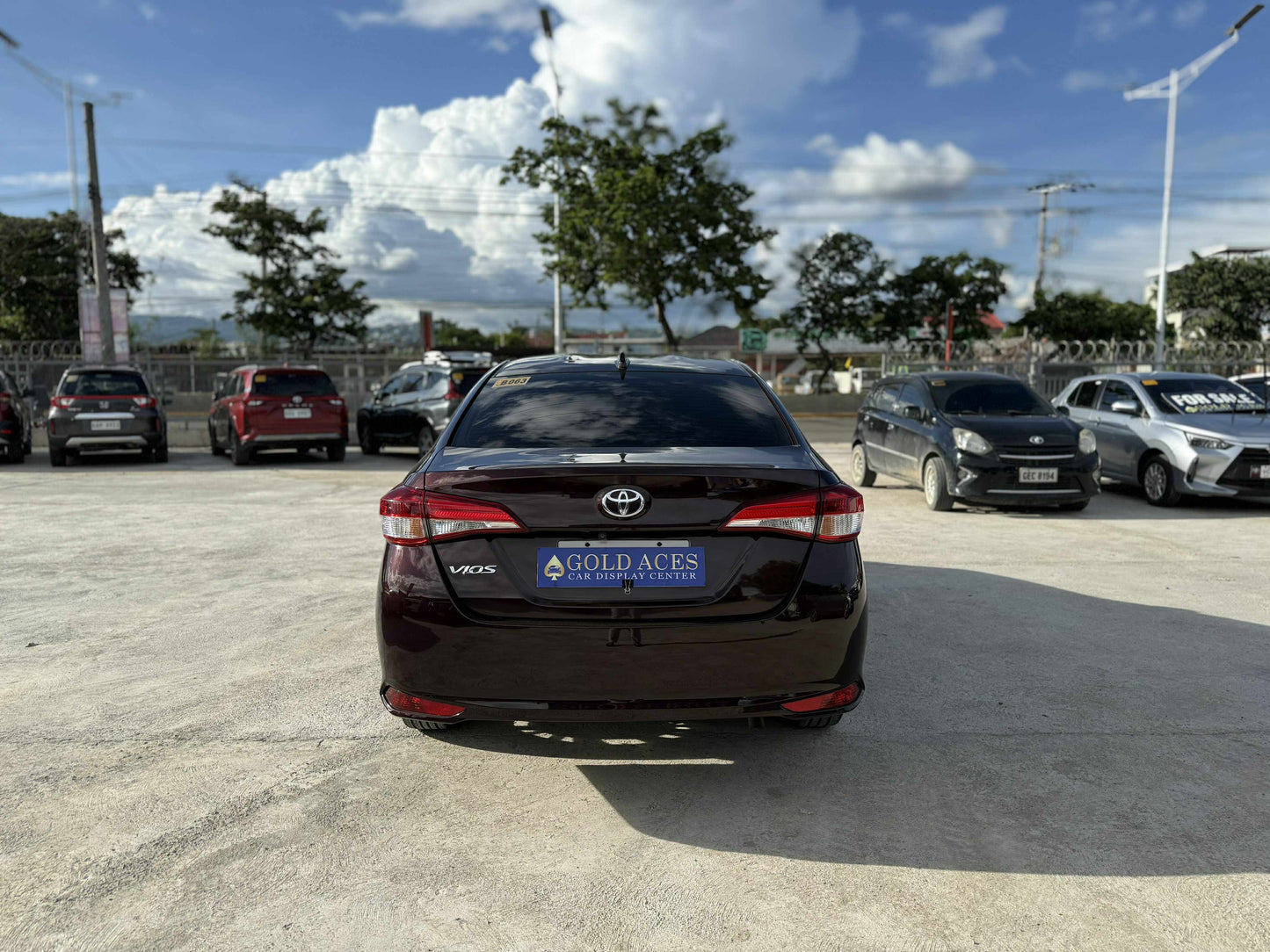 2020 TOYOTA VIOS 1.3L XLE MANUAL TRANSMISSION Gold Aces Car Display Center