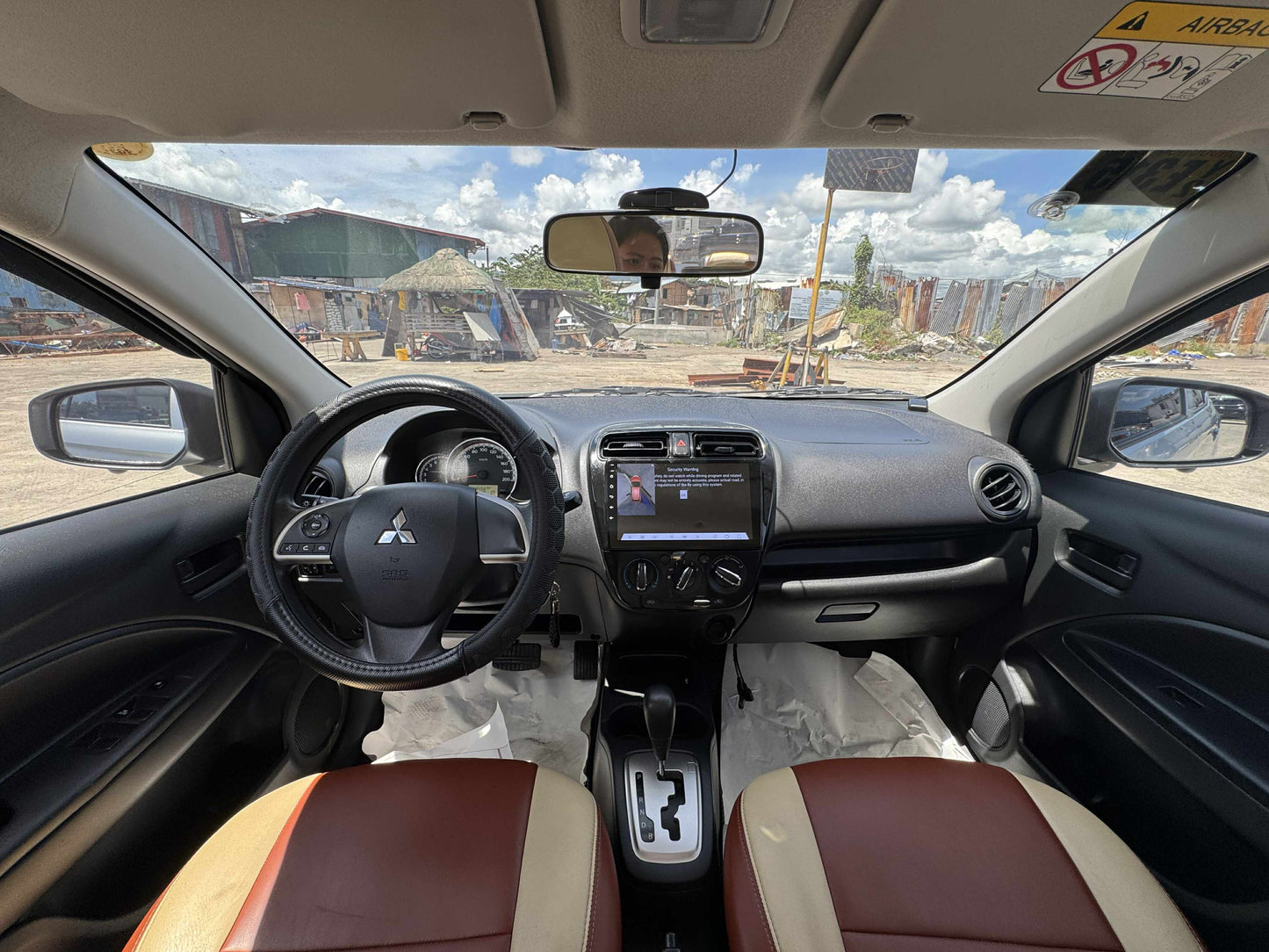 2023 MITSUBISHI MIRAGE G4 GLX 1.2L AUTOMATIC TRANSMISSION Gold Aces Car Display Center