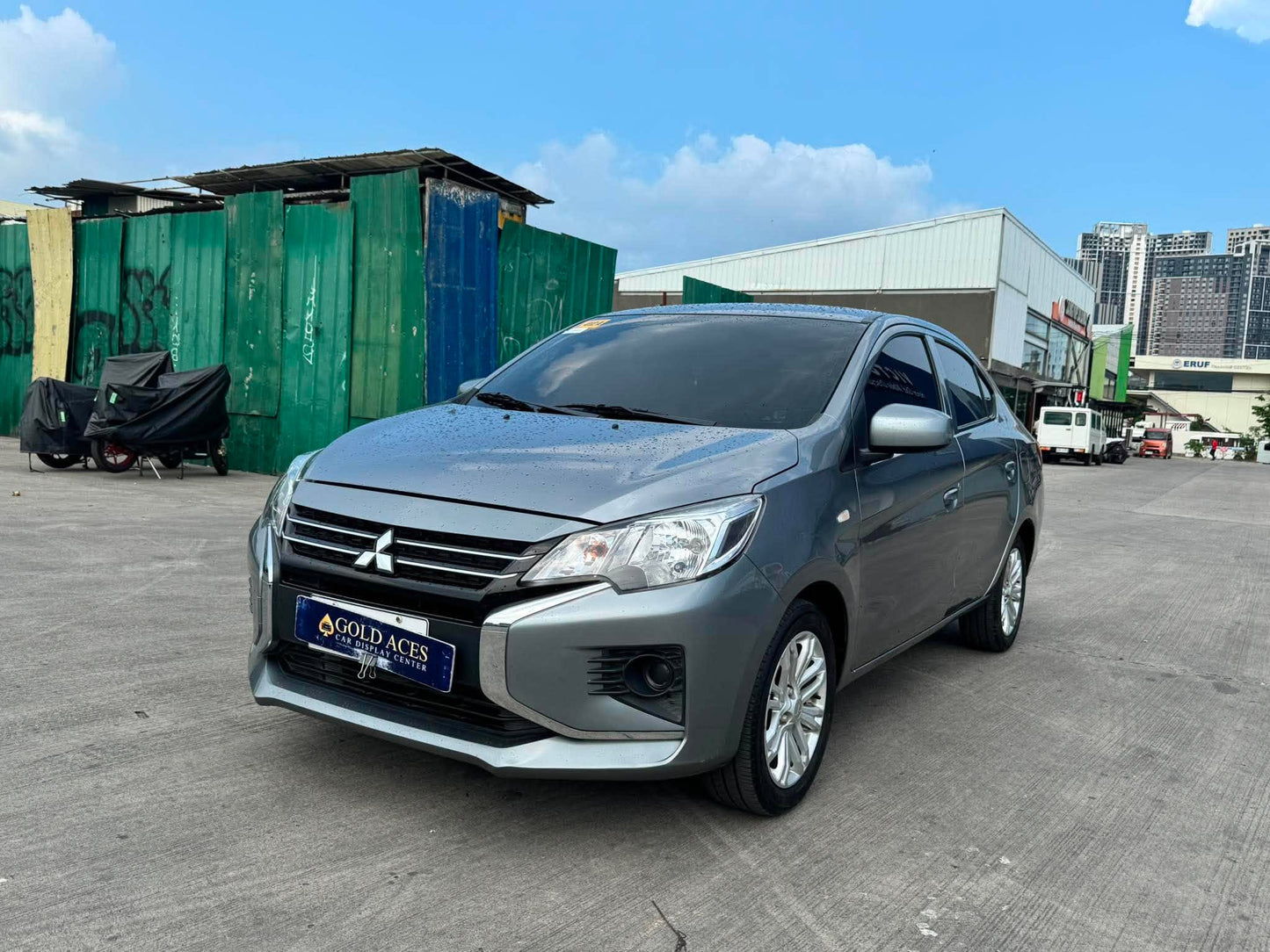 2024 MITSUBISHI MIRAGE G4 GLX 1.2L CVT AUTOMATIC TRANSMISSION Gold Aces Car Display Center