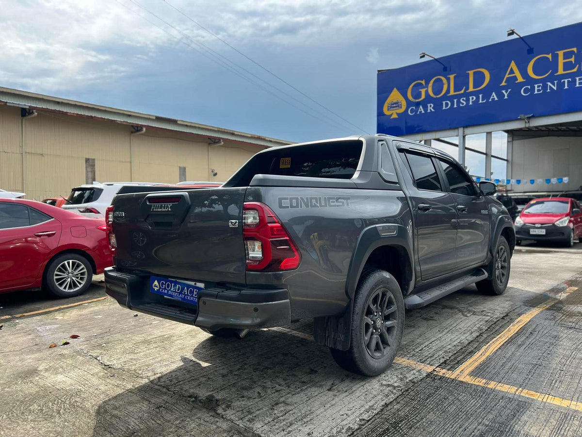 2022 TOYOTA HILUX CONQUEST V 2.4L AUTOMATIC TRANSMISSION (35TKMS ONLY!) Gold Aces Car Display Center