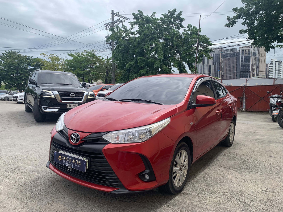  2021 TOYOTA VIOS 1.3L XLE AUTOMATIC TRANSMISSION (26TKMS ONLY!) Gold Aces Car Display Center