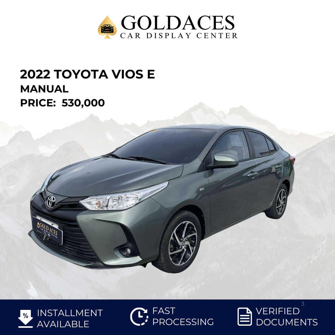 2022 TOYOTA VIOS 1.3L E MANUAL TRANSMISSION TOYOTA