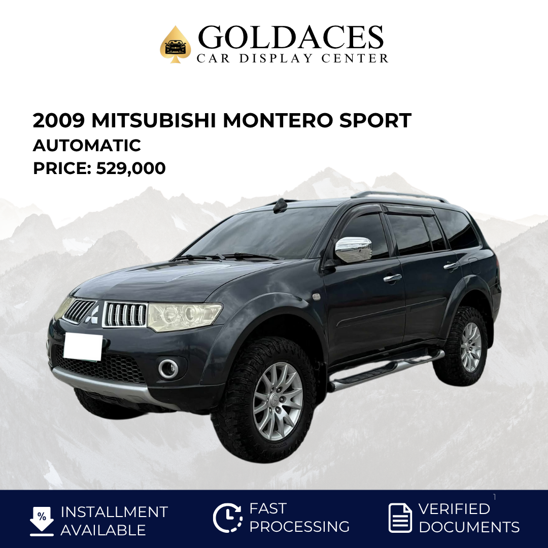 2009 MITSUBISHI MONTERO SPORT SE 4X4 3.2L AUTOMATIC TRANSMISSION MITSUBISHI