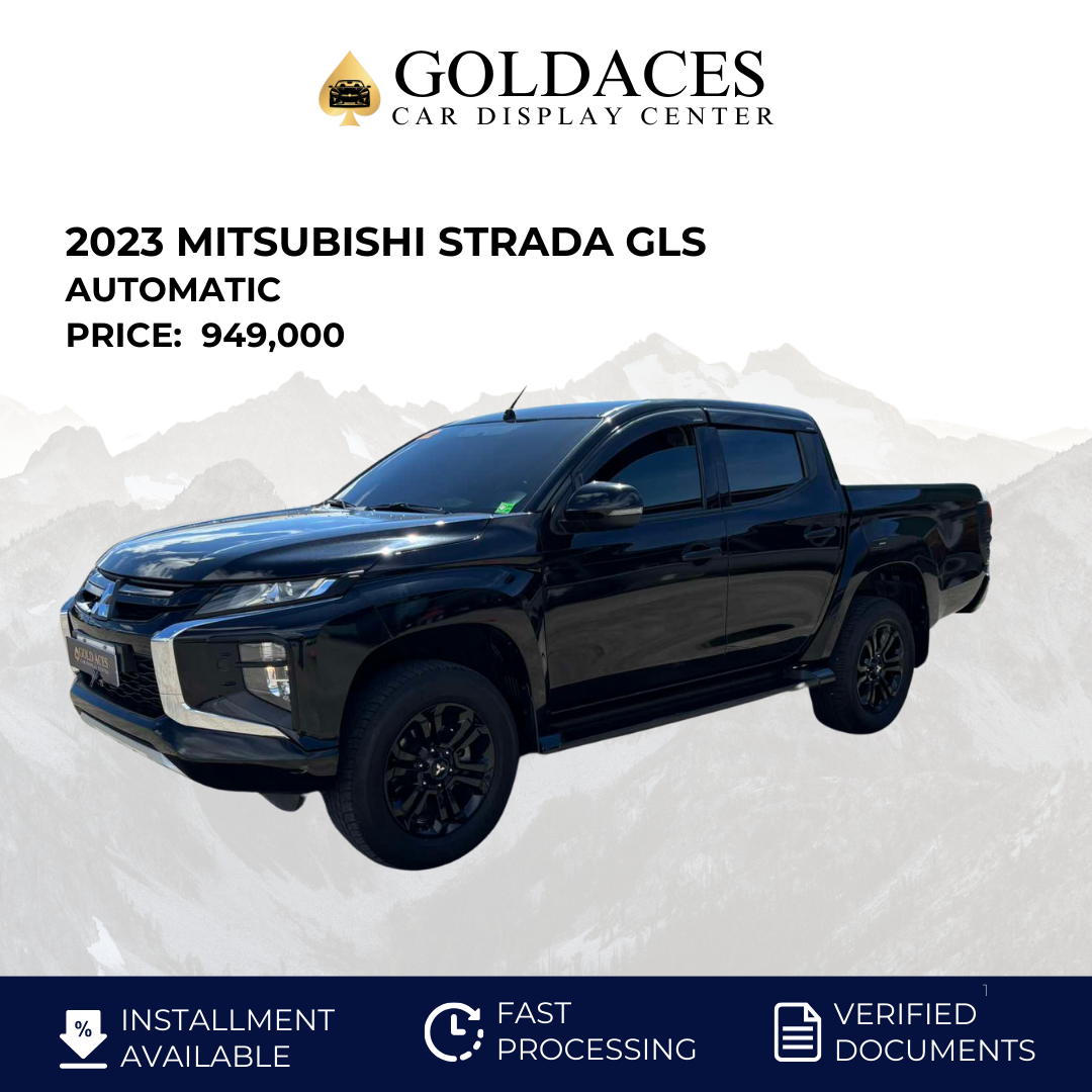 2023 MITSUBISHI STRADA GLS 2.4L 4X2 AUTOMATIC TRANSMISSION Gold Aces Car Display Center