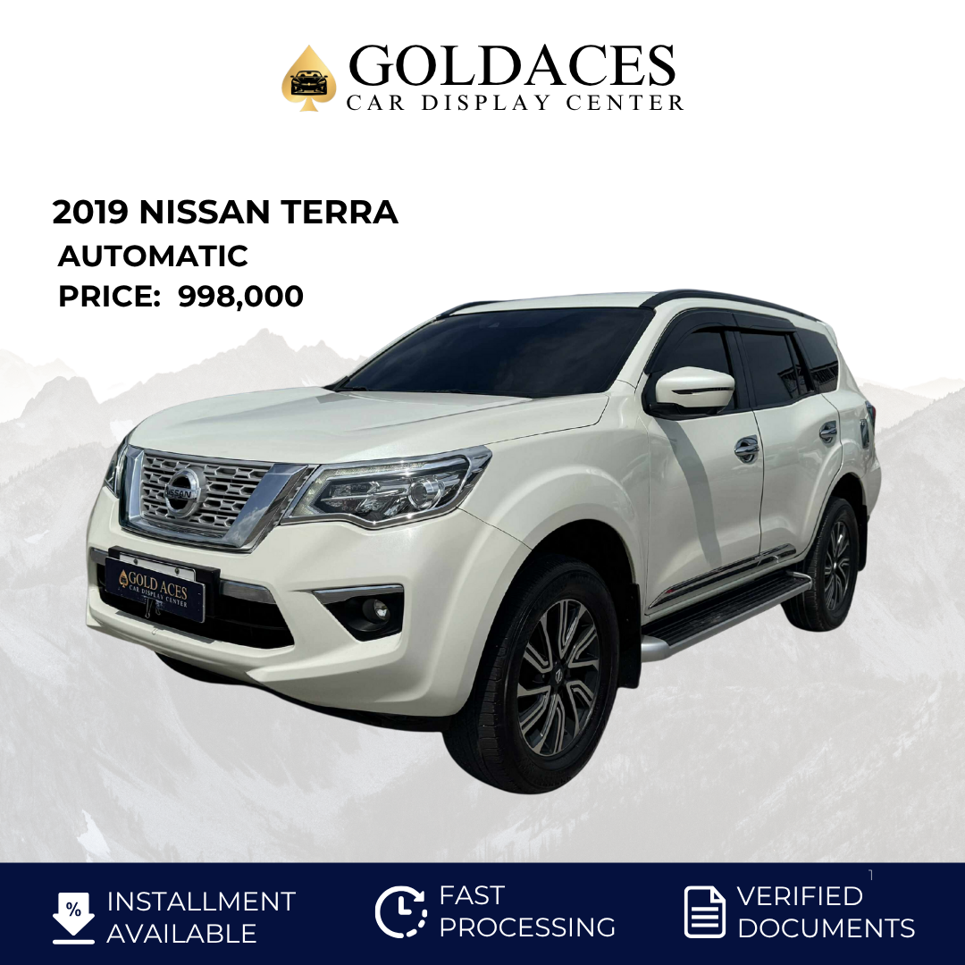 2019 NISSAN TERRA 2.5L VL 4X2 AUTOMATIC TRANMISSION Gold Aces Car Display Center