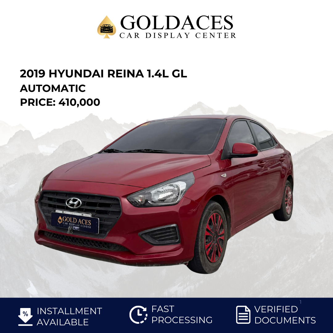 2019 HYUNDAI REINA 1.4L GL AUTOMATIC TRANSMISSION (21TKM ONLY!) HYUNDAI