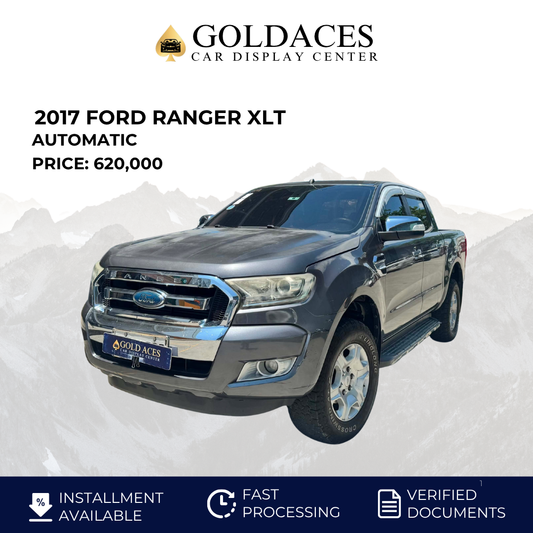 2017 FORD RANGER XLT 2.2L 4X2 MANUAL TRANSMISSION Gold Aces Car Display Center