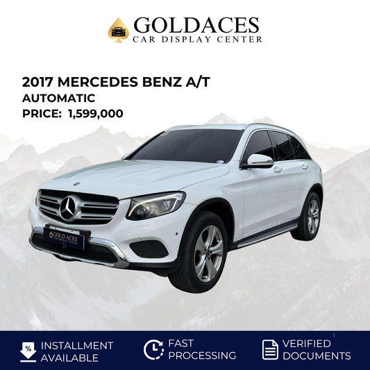 2017 MERCEDES BENZ GLC 200 Gold Aces Car Display Center