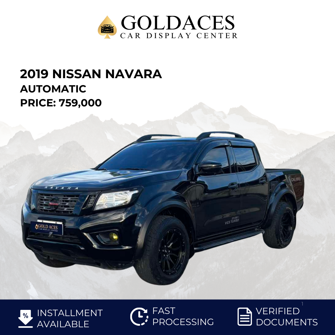 2019 NISSAN NAVARA 2.5L EL 4X2 AUTOMATIC TRANSMISSION Gold Aces Car Display Center