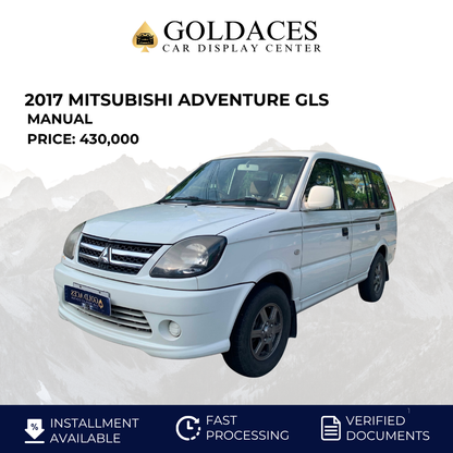 2017 MITSUBISHI ADVENTURE GLS 2.5L MANUAL TRANSMISSION Gold Aces Car Display Center