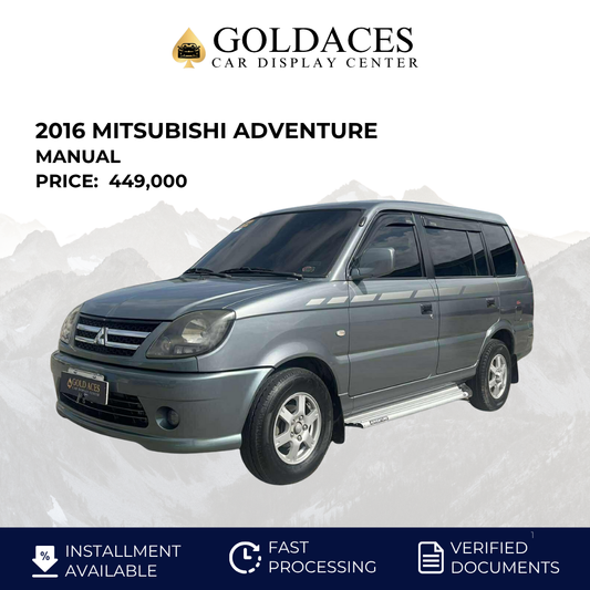 2016 MITSUBISHI ADVENTURE GLX 2.5L MANUAL TRANSMISSION MITSUBISHI